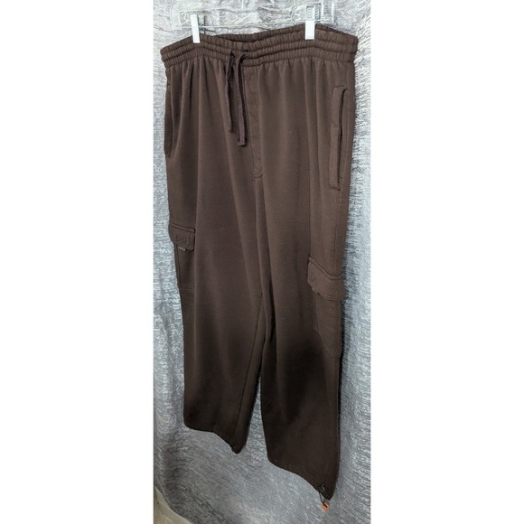 b new york Other - 212 NYC Men Thick Sweatpants Brown W/Pockets